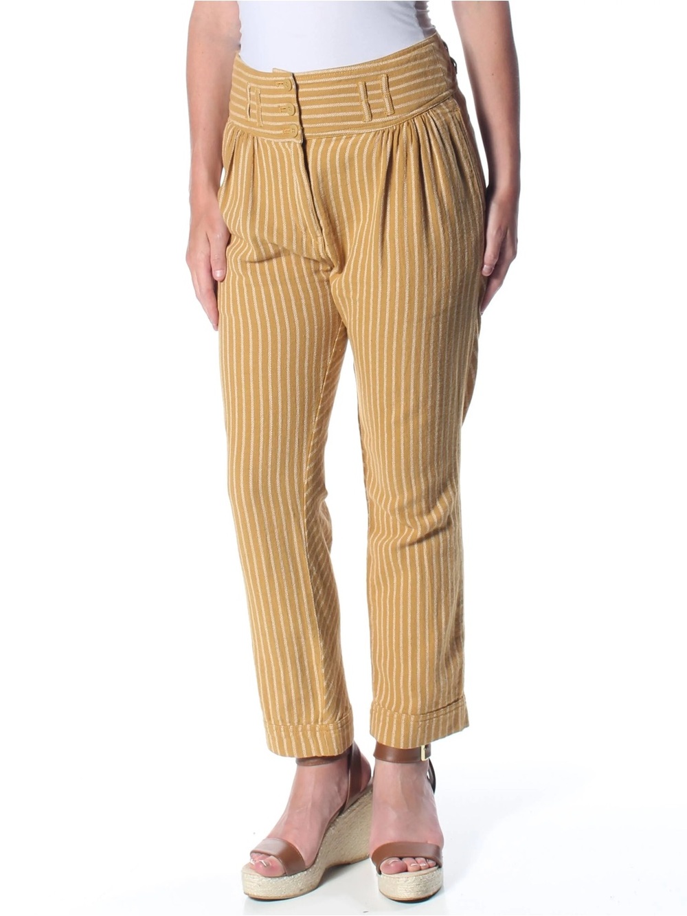 Free People Rumors Textured Harem Pants